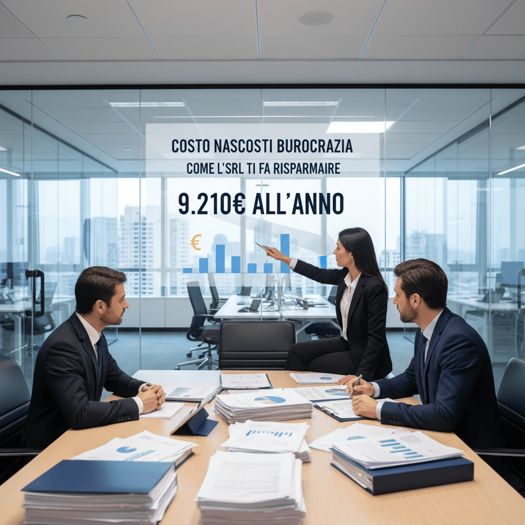 Costi Nascosti Burocrazia: Come l'SRL ti fa risparmiare 9.210€ all'anno