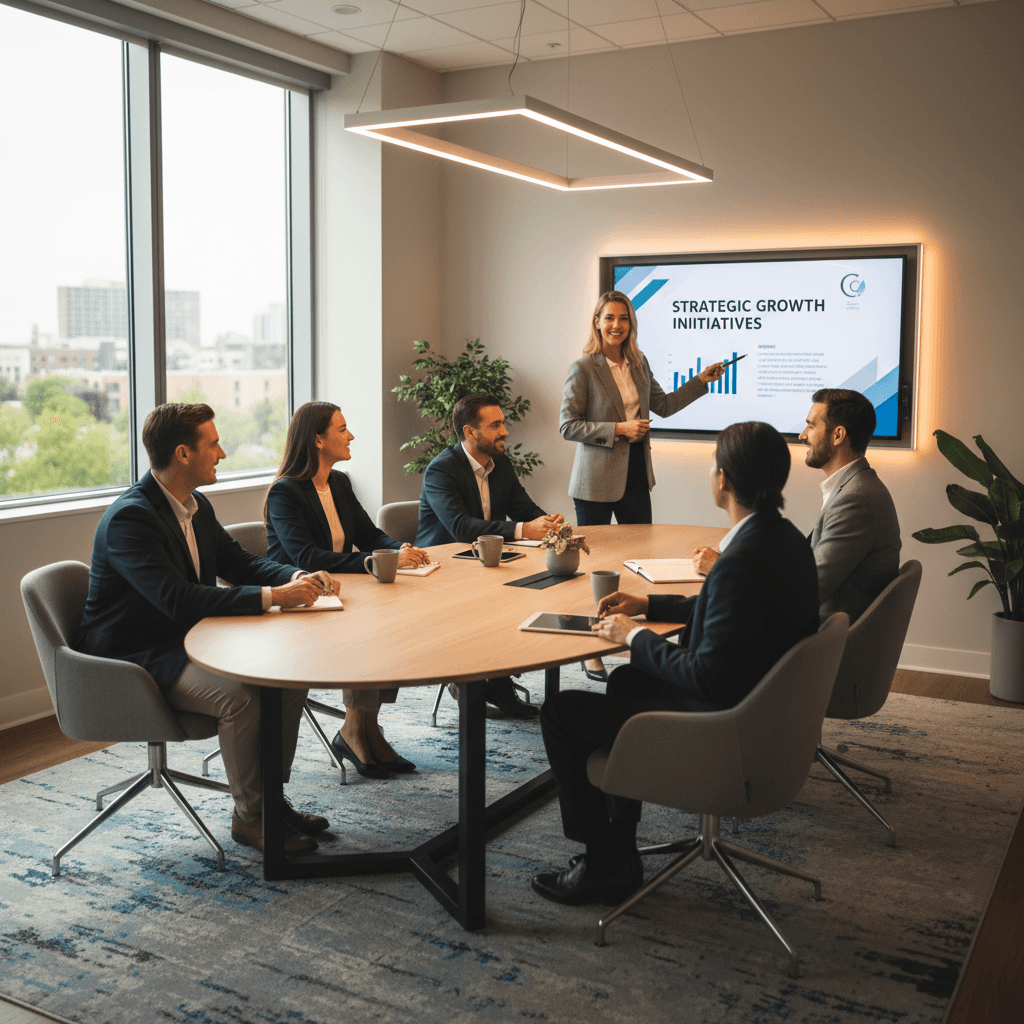 Team in consulenza professionale