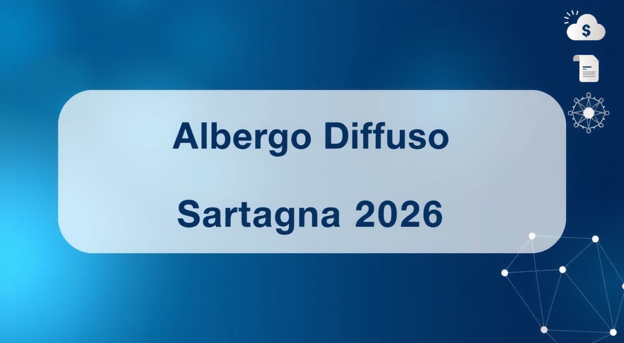 Albergo diffuso Sardegna 2026: contributi fino a 300.000 euro per borghi e centri storici
