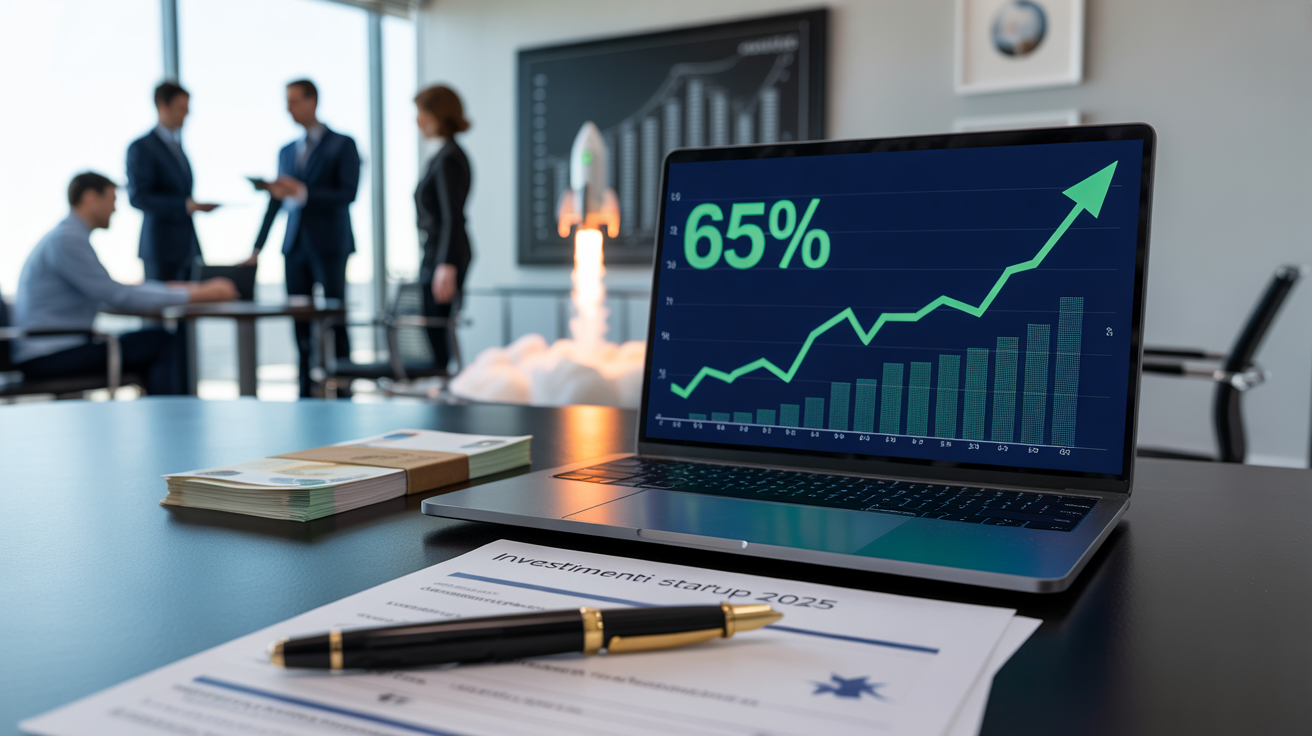 Detrazione fiscale al 65% per investimenti in startup: Opportunità 2025 per SRL