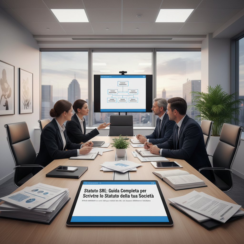 Statuto SRL: Guida Completa 2026 | Clausole, Modello e Costi